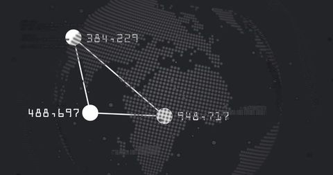 Digital data processing across global network