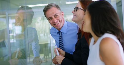 Team Collaboration in Modern Office - Download Free Stock Images Pikwizard.com