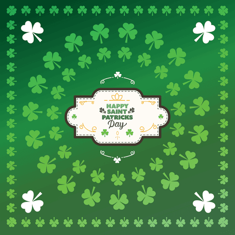 Transparent St. Patrick's Day Vector with Shamrocks - Download Free Stock Videos Pikwizard.com