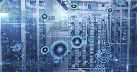 Digital interface overlay in modern data center