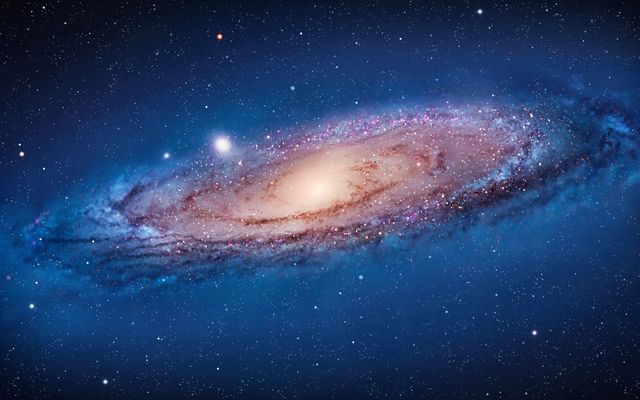Stunning Spiral Galaxy Andromeda in Deep Space During Night - Download Free Stock Photos Pikwizard.com
