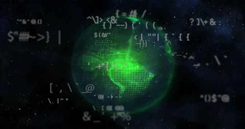 Global Data Processing With Digital Cloud Technology Concept - Download Free Stock Images Pikwizard.com