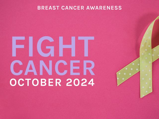 Breast Cancer Awareness October 2024 Pink Ribbon Support - Download Free Stock Videos Pikwizard.com