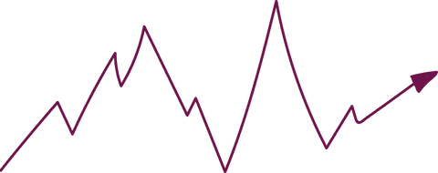 Vibrant Purple Arrow on Transparent Background Highlighting Growth Transition - Download Free Stock Videos Pikwizard.com