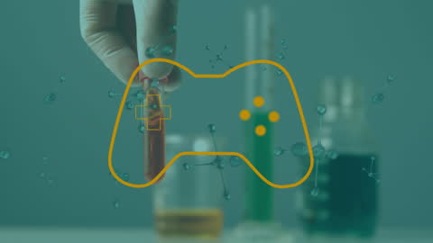 Innovative Biotech Gaming Concept with Science Laboratory Influence