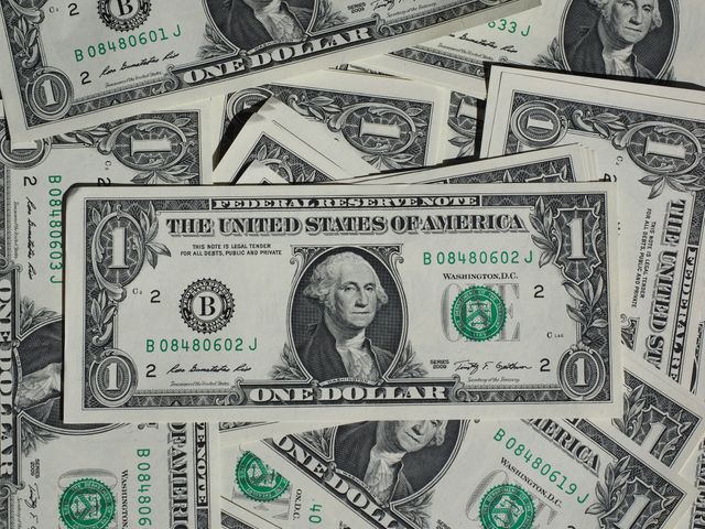 Pile of United States One Dollar Bills Overlapping - Download Free Stock Photos Pikwizard.com
