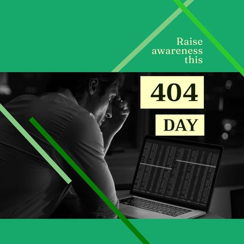 businessman highlighting 404 error day awareness - Download Free Stock Templates Pikwizard.com