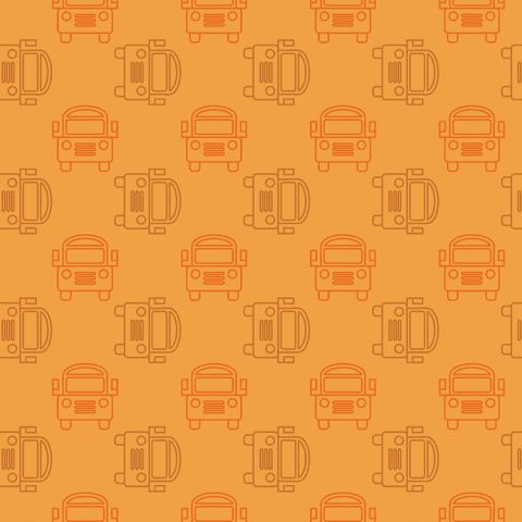 Seamless Transparent Orange Bus Pattern for Transportation Design - Download Free Stock Videos Pikwizard.com