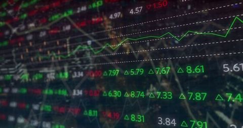 dynamic stock market chart displaying data trends - Download Free Stock Images Pikwizard.com
