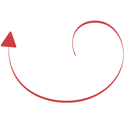 Red Curved Spiral Arrow with Transparent Background Illustration - Download Free Stock Videos Pikwizard.com