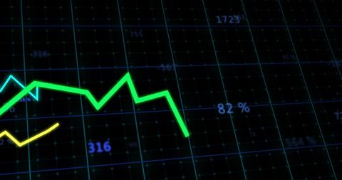 Analyzing Graph Showing Market Economy Stock Crisis - Download Free Stock Images Pikwizard.com