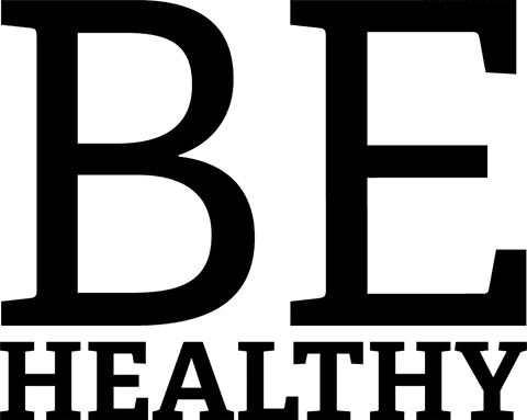 Transparent be healthy text for motivation and wellness inspiration