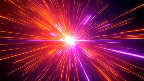 Dynamic Starburst with Vibrant Energetic Patterns