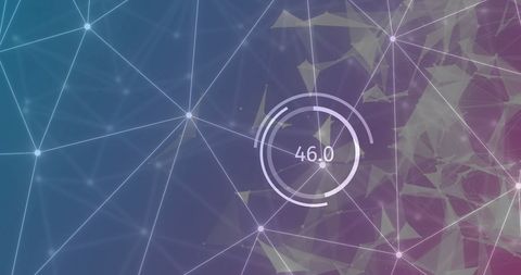abstract network connections with data processing elements - Download Free Stock Images Pikwizard.com