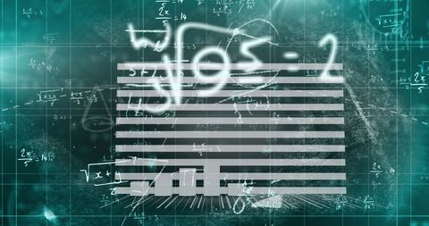 Digital Data Interface with Mathematical Equations and Graphs - Download Free Stock Images Pikwizard.com