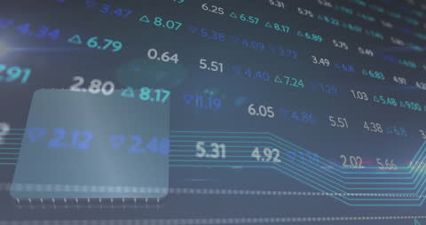Dynamic Display of Stock Market Data and Trends