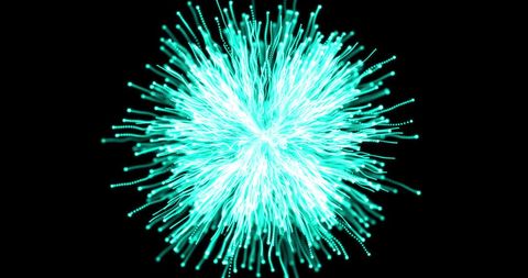 Explosion of Vibrant Green Light Trails on Black Background - Download Free Stock Images Pikwizard.com