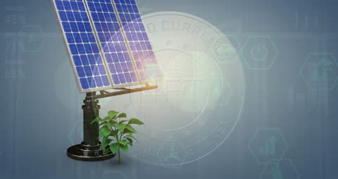 Innovative Renewable Energy Blockchain Concept
