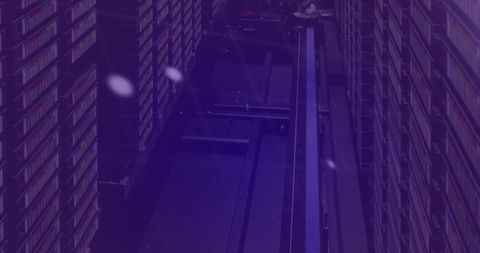 modern data center with automated data storage and processing systems - Download Free Stock Images Pikwizard.com