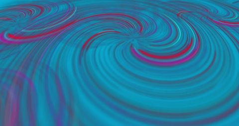 Vibrant Blue Circular Swirl Patterns Abstract Design - Download Free Stock Images Pikwizard.com