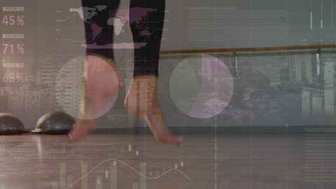 Dynamic Sports Technology with Data Visualization Elements