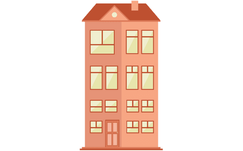 Transparent Modern Pink Building Design on Clear Background - Download Free Stock Videos Pikwizard.com