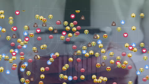Emoji and Social Media Data Overlap on Smartphone