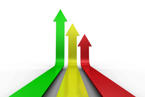 Color Balance with Rising Arrows on Transparent Background - Download Free Stock Videos Pikwizard.com