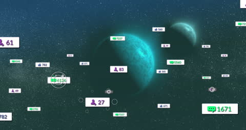 Social Media Networking in Futuristic Space Environment