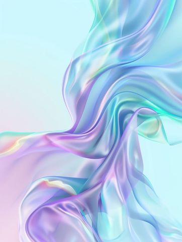 Pastel Flowing Silk in Soft Hues