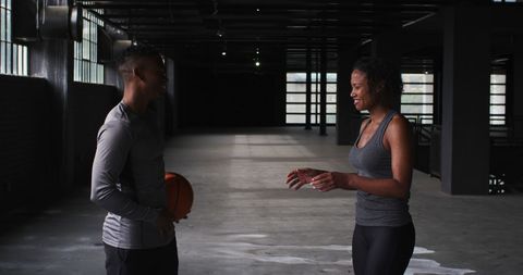 African American Athletes Engaging in Urban Fitness Basketball Activity - Download Free Stock Images Pikwizard.com