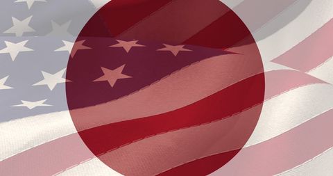 Fusion of USA Flag with Modern Circular Design - Download Free Stock Images Pikwizard.com