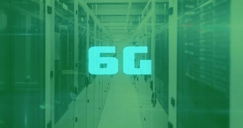 Futuristic 6G Technology Concept with Data Grids - Download Free Stock Images Pikwizard.com