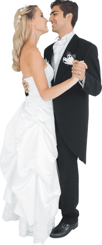 elegant transparent bride and groom dancing joyously - Download Free Stock Videos Pikwizard.com
