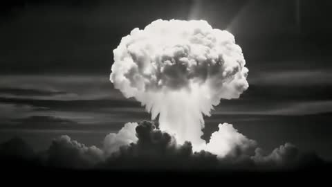 Cinematic Mushroom Cloud from Volatile Explosion