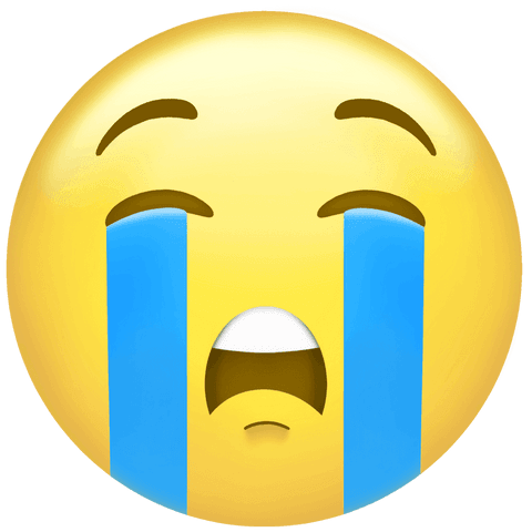 crying emoji with transparent background for digital use - Download Free Stock Videos Pikwizard.com