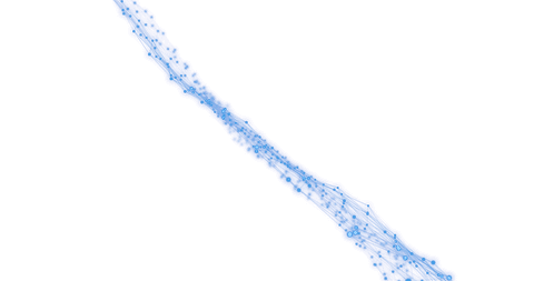 transparent blue atomic structure over dark background - Download Free Stock Videos Pikwizard.com