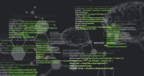 Digital Interface with Code: Future of Artificial Intelligence - Download Free Stock Images Pikwizard.com
