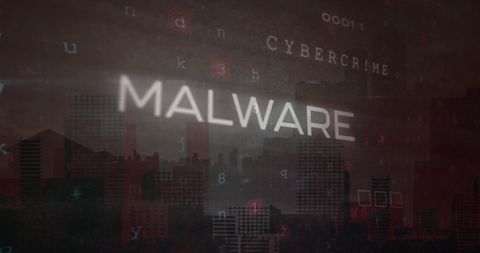 Cybersecurity Threat Concept with Malware Warning - Download Free Stock Images Pikwizard.com