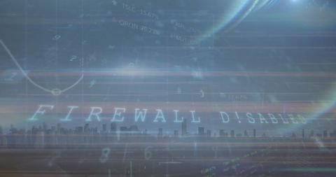 cybersecurity data processing over cityscape background - Download Free Stock Images Pikwizard.com