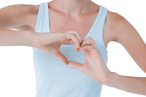Transparent Heart Gesture Woman Hands Love Expression - Download Free Stock Videos Pikwizard.com
