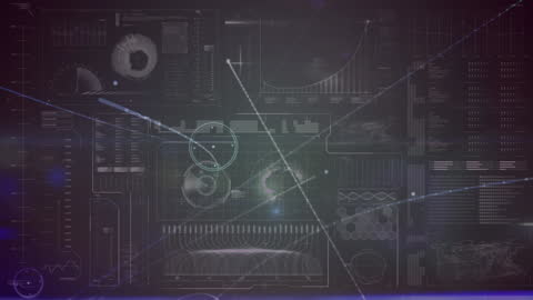 Abstract Digital Interface with Data and Network Connections
