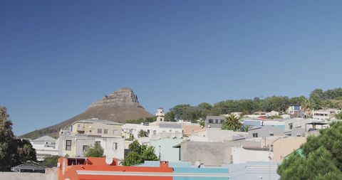 Scenic Cape Town Cityscape With Lion's Head View - Download Free Stock Images Pikwizard.com