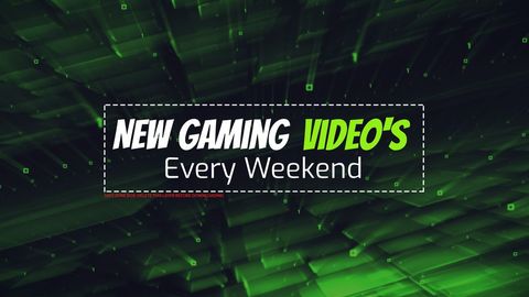 Dynamic Green Digital Promotion for New Gaming Videos - Download Free Stock Templates Pikwizard.com