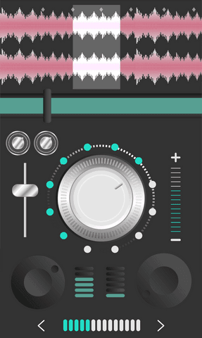 transparent digital music mixer interface vector isolated - Download Free Stock Videos Pikwizard.com