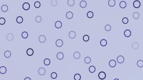 Gradient Blue Circular Pattern with Animated Design