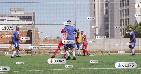 Digital Data Visualization on Diverse Football Players