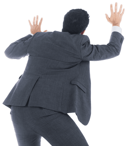 caucasian businessman interacting with digital interface on transparent background - Download Free Stock Videos Pikwizard.com