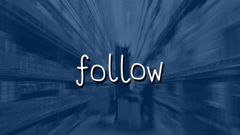 Modern Warehouse with Follow Text Overlay