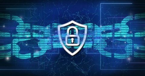 Shielded Padlock Protecting Digital Data Streams for Cybersecurity and Encryption